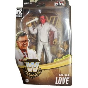 NEW Mattel WWE BROTHER LOVE Elite Collection Series 19 Legends BRUCE PRICHARD